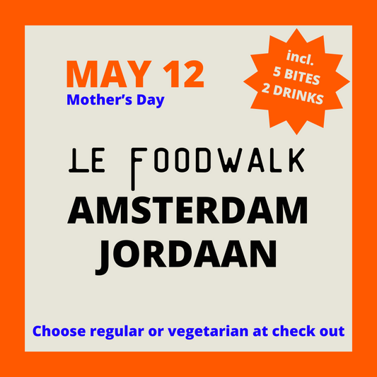Le Foodwalk - Amsterdam De Jordaan - Sunday May 12